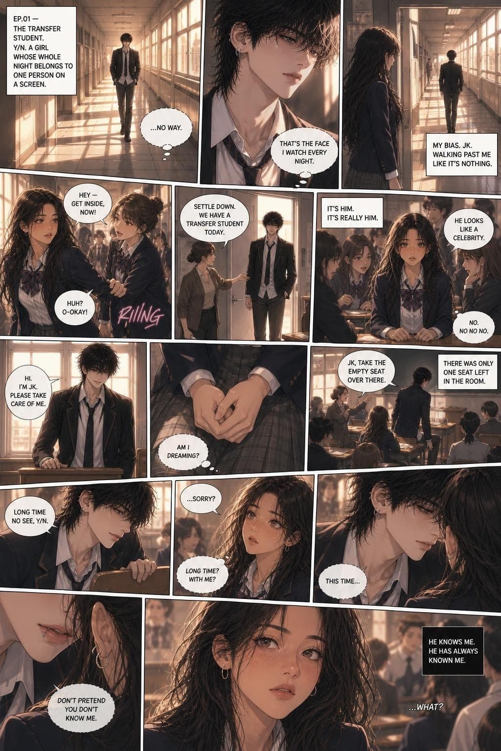 EP.01 — The Transfer Student